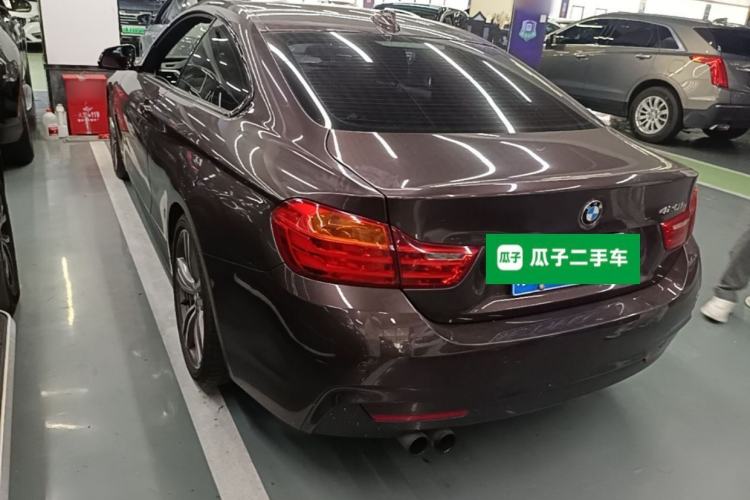 Used BMW 4 Series 2016 420i Design Package Model Rear Left 45 Deg