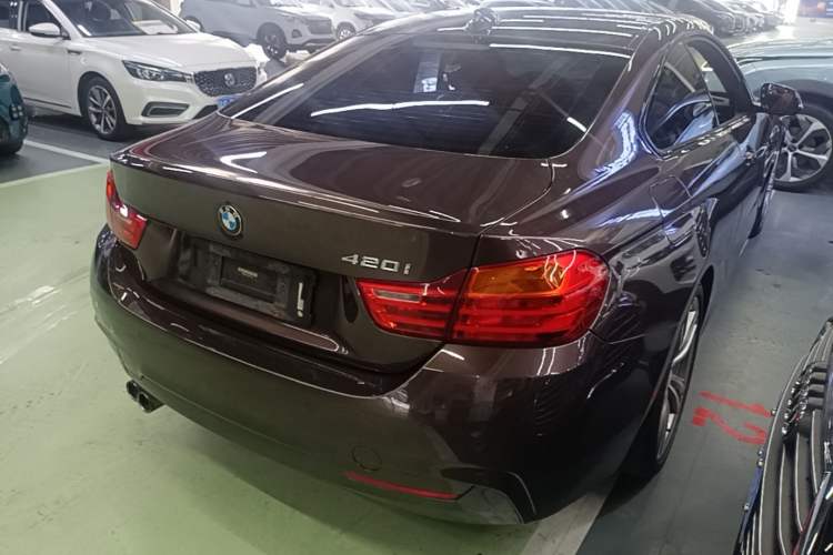 Used BMW 4 Series 2016 420i Design Package Model Rear Right 45 Deg