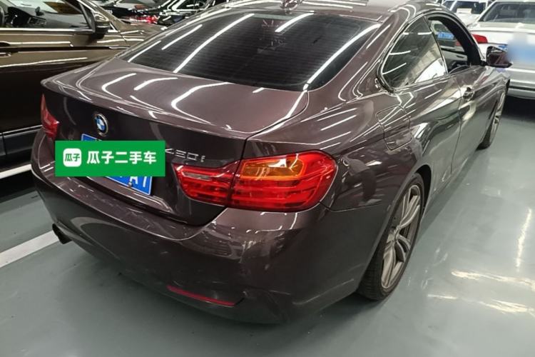 Used BMW 4 Series 2016 420i Design Package Model Rear Right 45 Deg