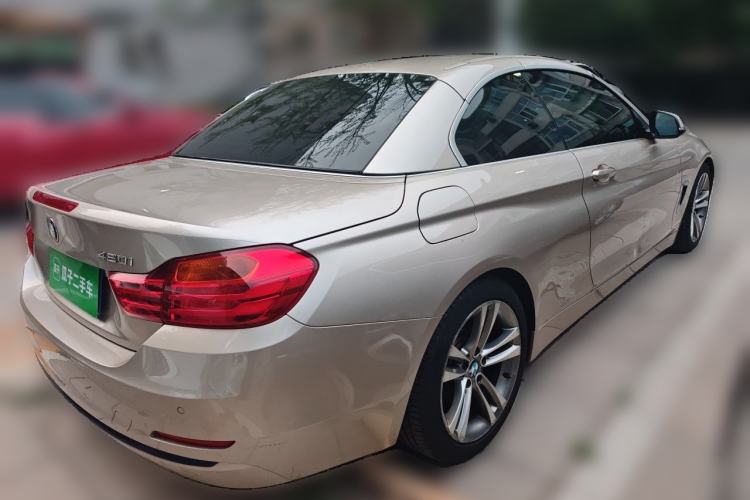 Used BMW 4 Series 2016 420i Convertible Design Package Edition Rear Right 45 Deg