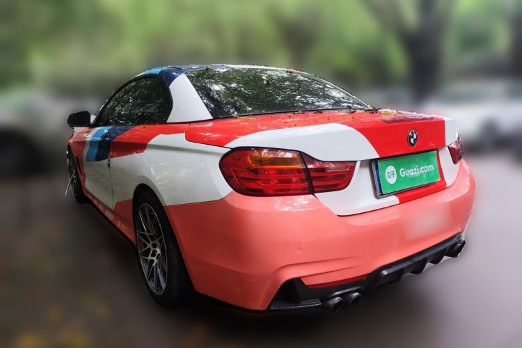 Used BMW 4 Series 2016 420i Convertible Design Package Edition Rear Left 45 Deg