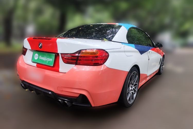 Used BMW 4 Series 2016 420i Convertible Design Package Edition Rear Right 45 Deg