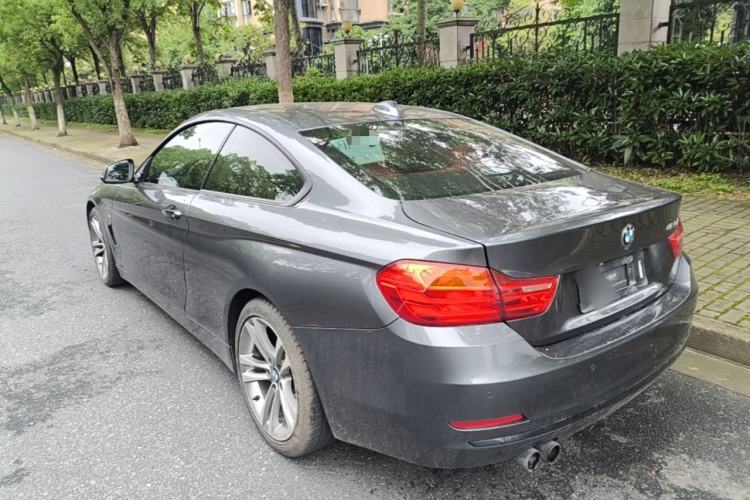 Used BMW 4 Series 2016 420i Design Package Model Rear Left 45 Deg