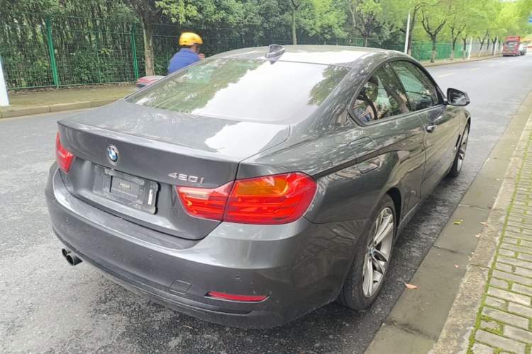 Used BMW 4 Series 2016 420i Design Package Model Rear Right 45 Deg