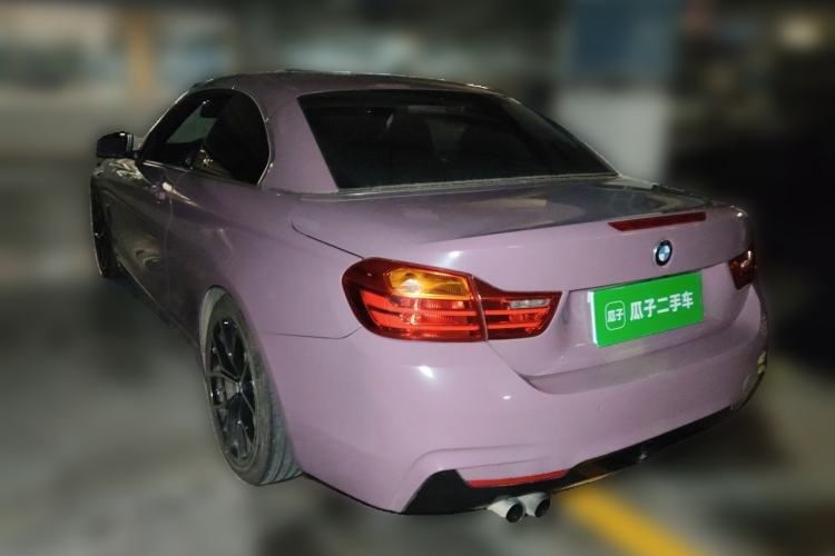 Used BMW 4 Series 2016 420i Convertible Design Package Edition Rear Left 45 Deg