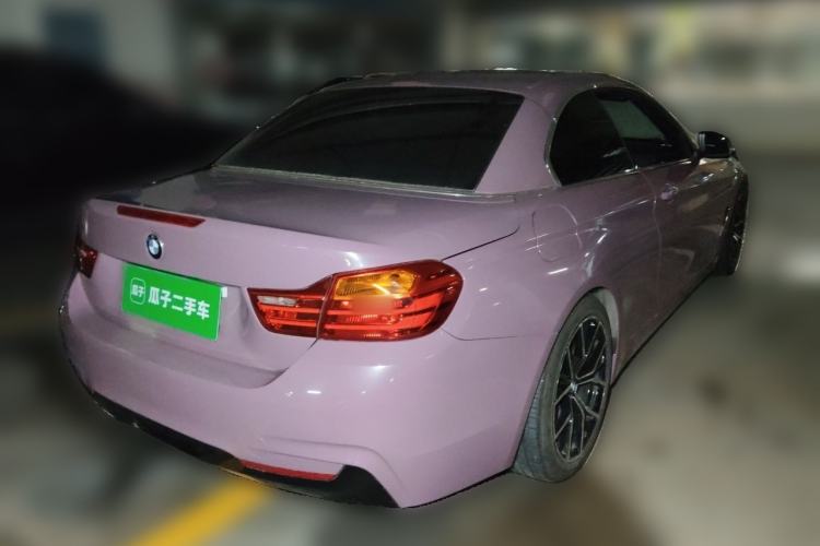 Used BMW 4 Series 2016 420i Convertible Design Package Edition Rear Right 45 Deg