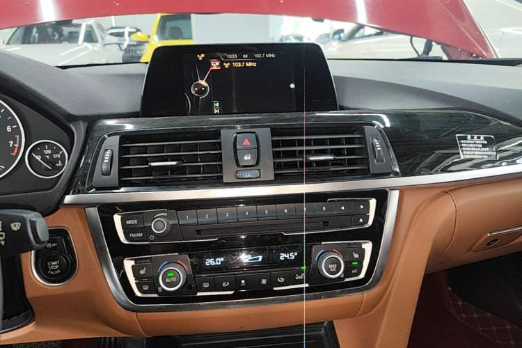 Used BMW 4 Series 2016 420i Design Package Model Audio And AC Panel