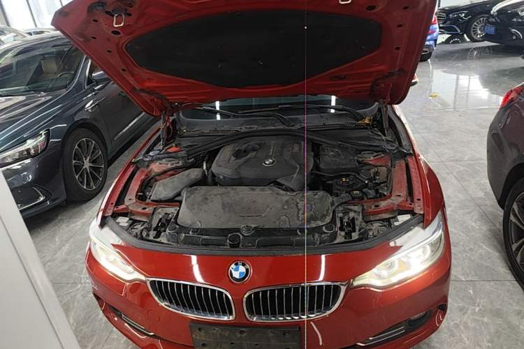 Used BMW 4 Series 2016 420i Design Package Model Engine Bay