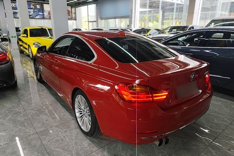 Used BMW 4 Series 2016 420i Design Package Model Rear Left 45 Deg