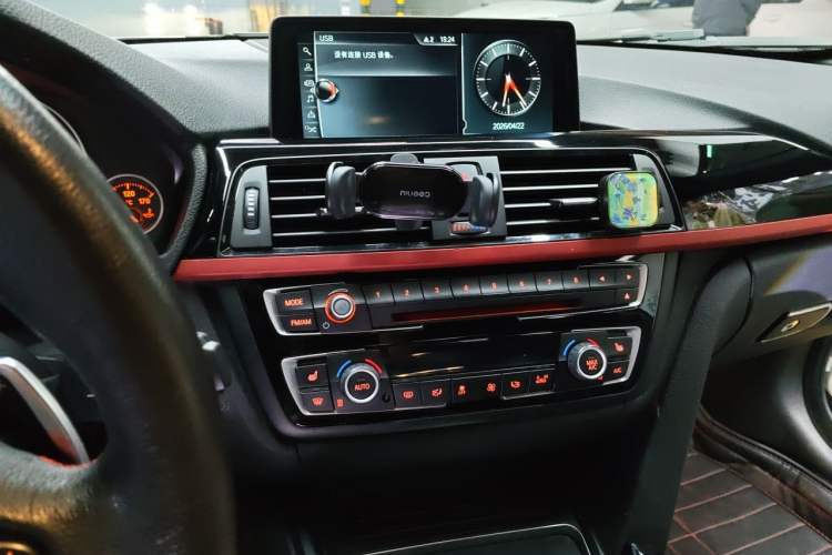 Used BMW 4 Series 2016 430i Convertible Design Package Audio And AC Panel