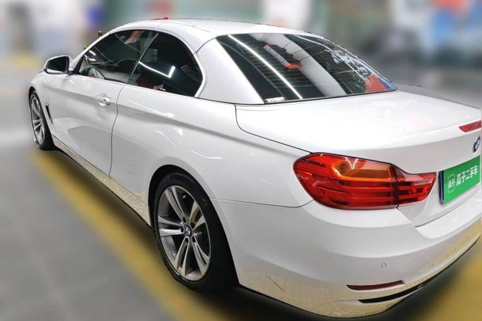 Used BMW 4 Series 2016 430i Convertible Design Package Rear Left 45 Deg