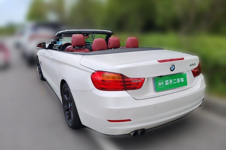 Used BMW 4 Series 2016 420i Convertible Fashion Model Rear Left 45 Deg