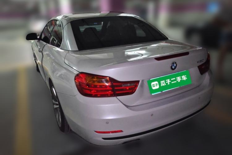 Used BMW 4 Series 2016 420i Convertible Design Package Edition Rear Left 45 Deg