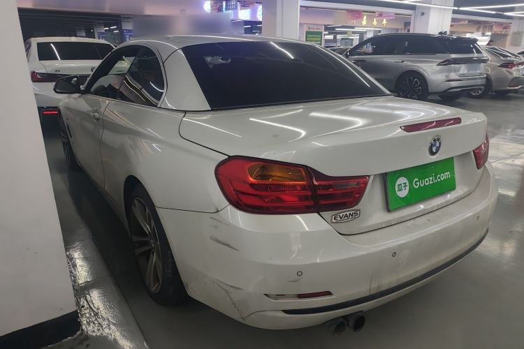 Used BMW 4 Series 2016 430i Convertible Design Package Rear Left 45 Deg