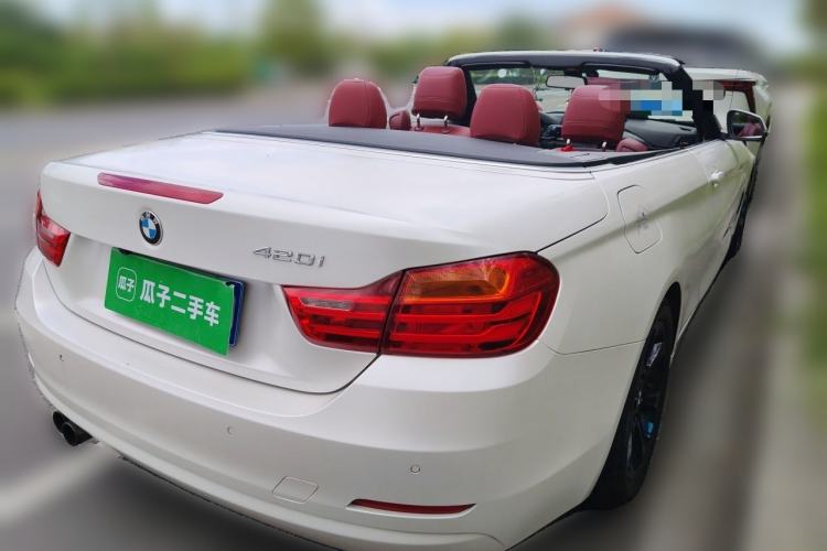 Used BMW 4 Series 2016 420i Convertible Fashion Model Rear Right 45 Deg