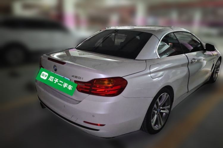 Used BMW 4 Series 2016 420i Convertible Design Package Edition Rear Right 45 Deg