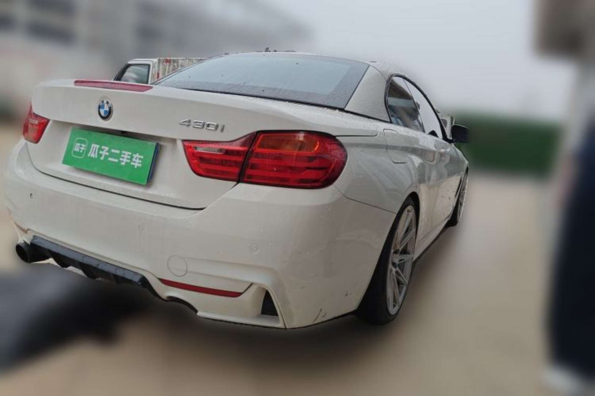 Used BMW 4 Series 2016 420i Convertible Design Package Edition Rear Right 45 Deg