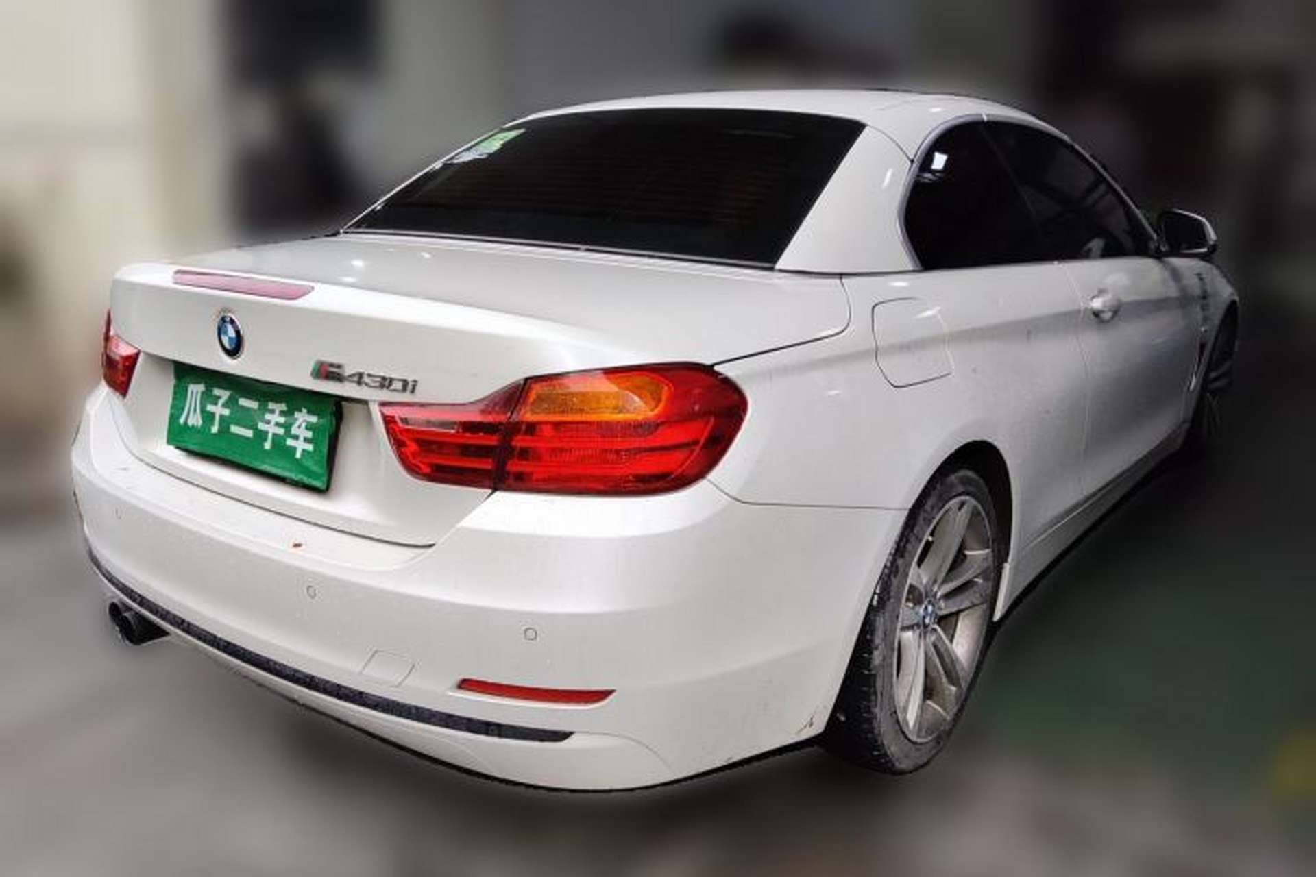 Used BMW 4 Series 2016 430i Convertible Design Package Rear Right 45 Deg