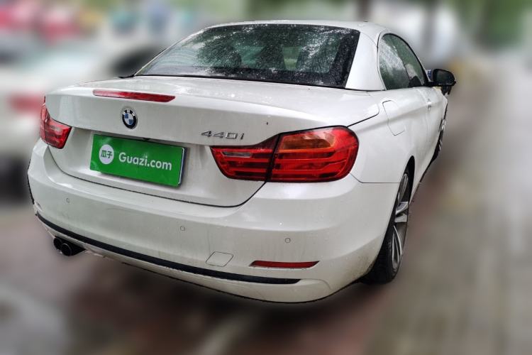 Used BMW 4 Series 2016 420i Convertible Design Package Edition Rear Right 45 Deg