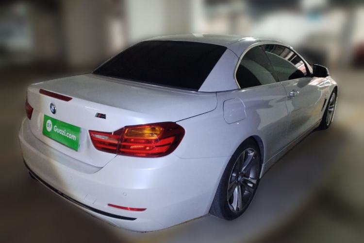 Used BMW 4 Series 2016 420i Convertible Design Package Edition Rear Right 45 Deg