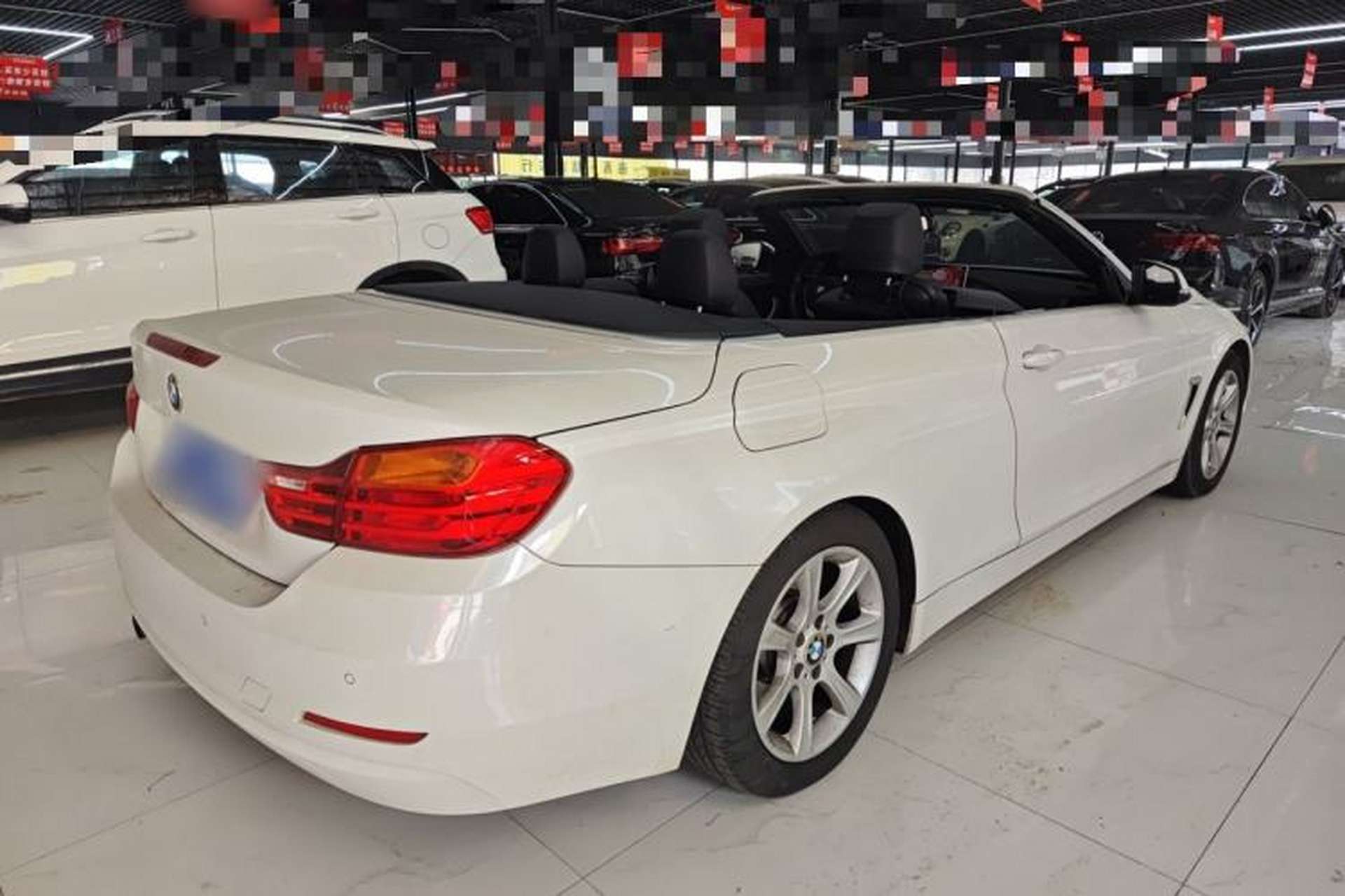 Used BMW 4 Series 2016 420i Convertible Fashion Model Rear Right 45 Deg
