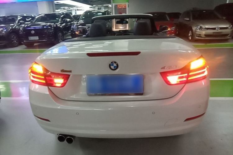 Used BMW 4 Series 2016 420i Convertible Fashion Model Rear