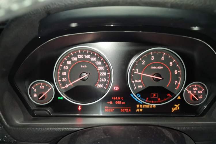 Used BMW 4 Series 2017 425i Gran Coupe Leading Model with M Sport Package Instrument Cluster