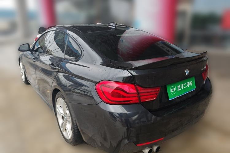 Used BMW 4 Series 2017 425i Gran Coupe Leading Model with M Sport Package Rear Left 45 Deg