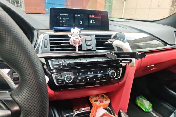 Used BMW 4 Series 2017 430i M Sport Package Audio And AC Panel