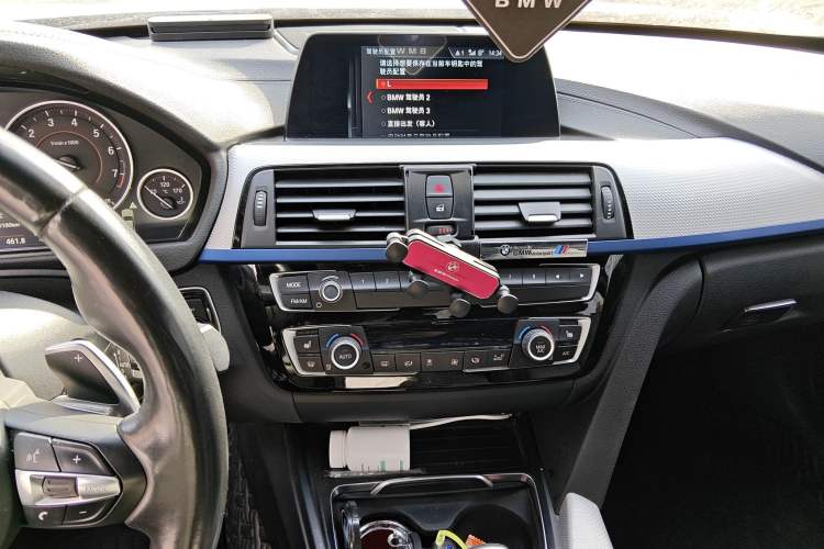 Used BMW 4 Series 2017 425i M Sport Package Audio And AC Panel