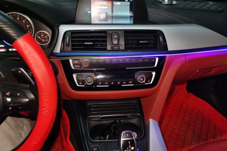 Used BMW 4 Series 2017 425i Convertible M Sport Package Audio And AC Panel