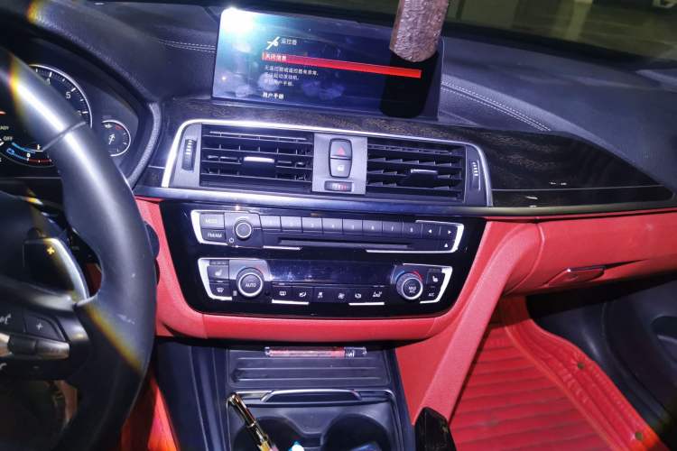 Used BMW 4 Series 2017 430i Convertible M Sport Package Audio And AC Panel
