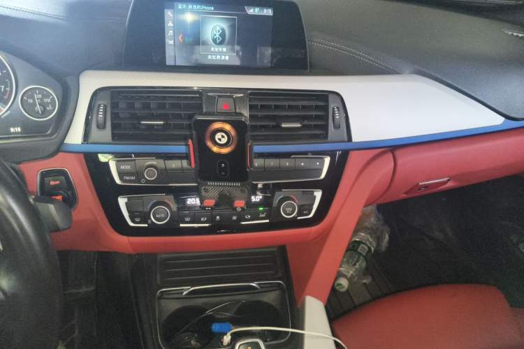Used BMW 4 Series 2017 425i Convertible M Sport Package Audio And AC Panel