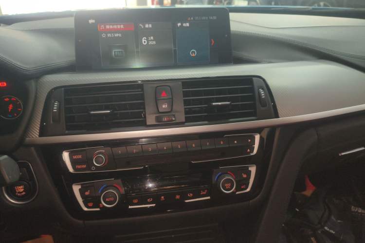 Used BMW 4 Series 2017 430i M Sport Package Audio And AC Panel