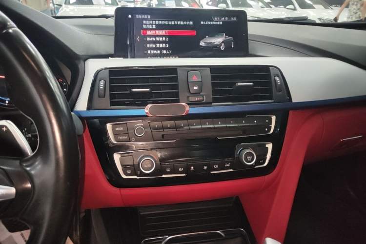 Used BMW 4 Series 2017 425i Convertible M Sport Package Audio And AC Panel
