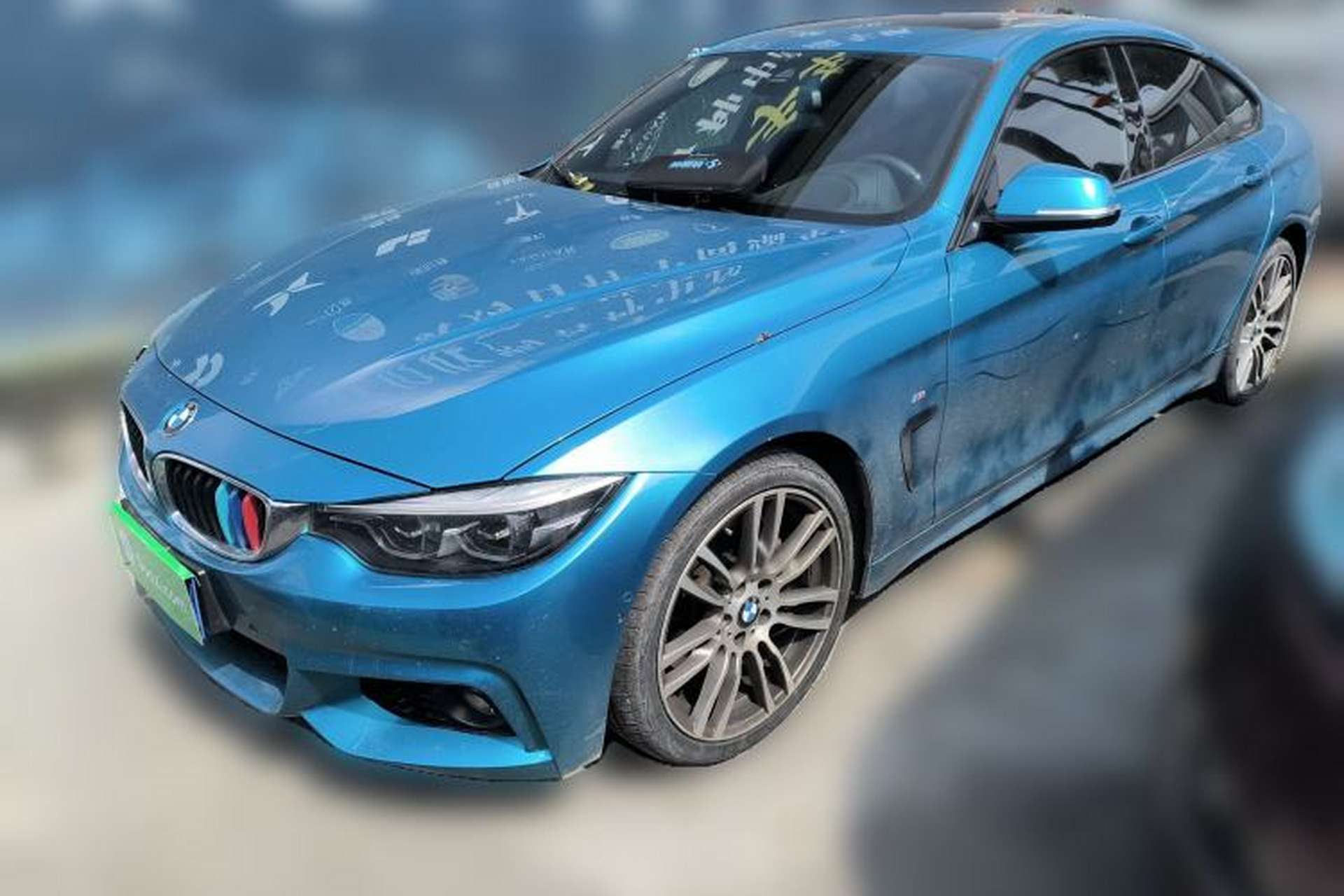 Used BMW 4 Series 2017 440i xDrive Gran Coupe M Sport Package Front Left 45 Deg