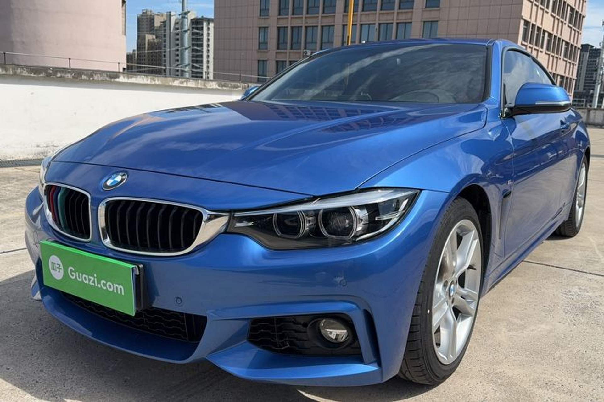 Used BMW 4 Series 2017 425i M Sport Package Front Left 45 Deg