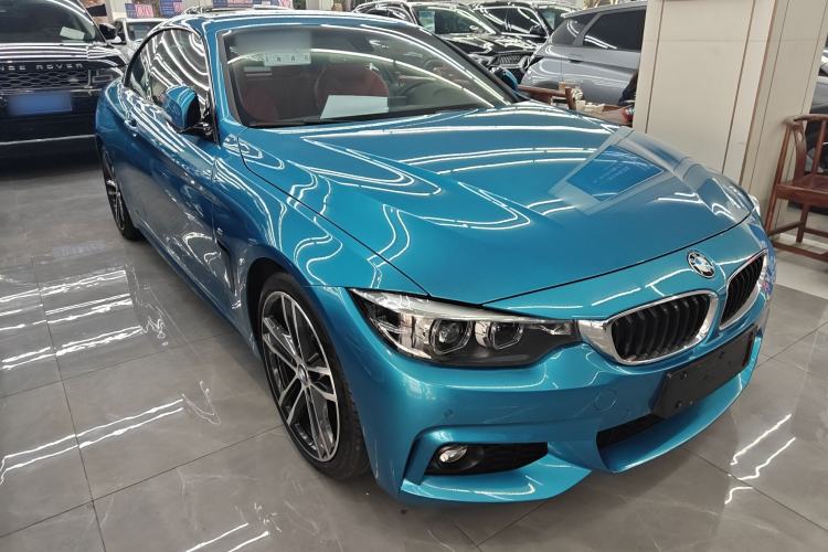 Used BMW 4 Series 2017 425i Convertible M Sport Package Front Right 45 Deg