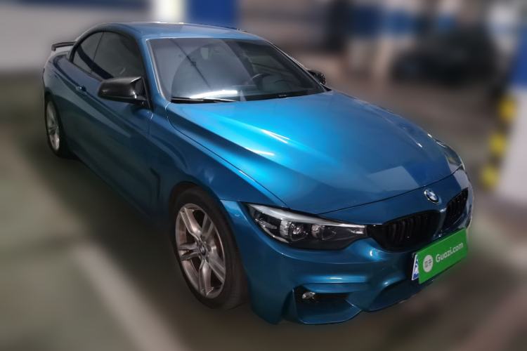 Used BMW 4 Series 2017 425i Convertible M Sport Package Front Right 45 Deg