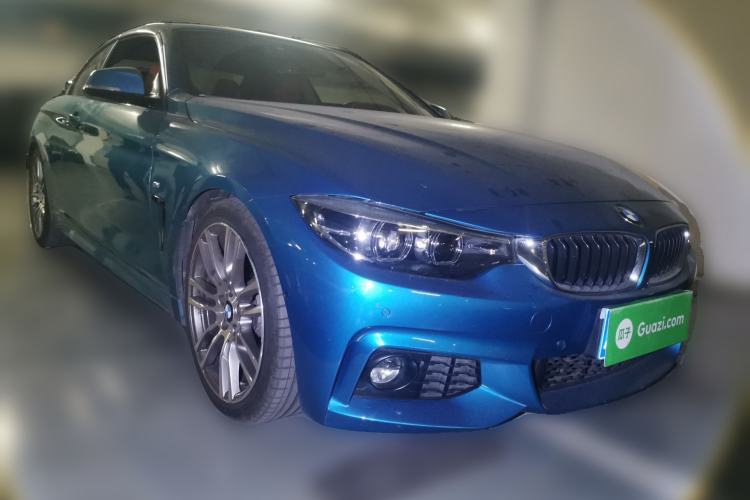 Used BMW 4 Series 2017 430i Convertible M Sport Package Front Right 45 Deg