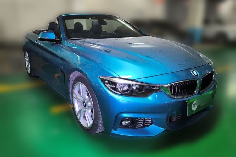 Used BMW 4 Series 2017 425i Convertible M Sport Package Front Right 45 Deg