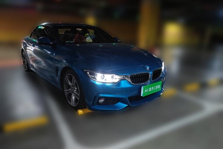 Used BMW 4 Series 2017 425i Convertible M Sport Package Front Right 45 Deg