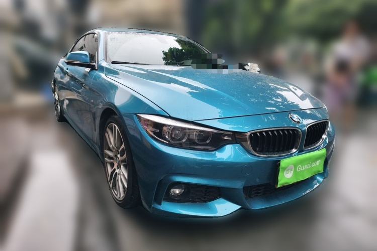 Used BMW 4 Series 2017 430i Convertible M Sport Package Front Right 45 Deg