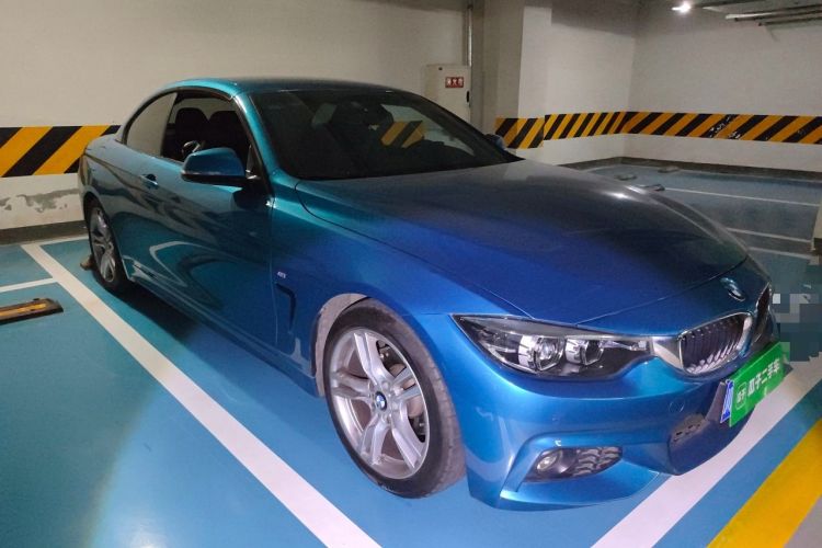 Used BMW 4 Series 2017 425i Convertible M Sport Package Front Right 45 Deg