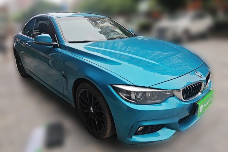 Used BMW 4 Series 2017 425i Convertible M Sport Package Front Right 45 Deg