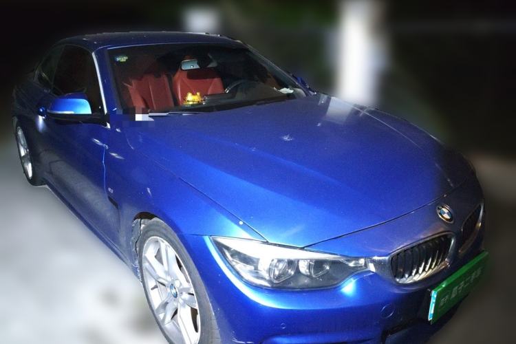 Used BMW 4 Series 2017 425i Convertible M Sport Package Front Right 45 Deg