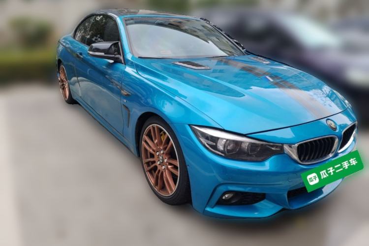 Used BMW 4 Series 2017 430i Convertible M Sport Package Front Right 45 Deg