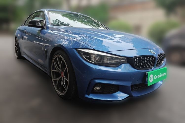 Used BMW 4 Series 2017 430i Convertible M Sport Package Front Right 45 Deg