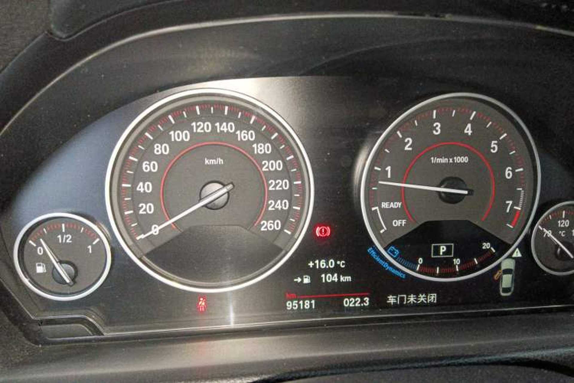 Used BMW 4 Series 2017 425i Gran Coupe Leading Model with M Sport Package Instrument Cluster