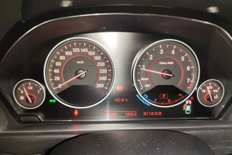Used BMW 4 Series 2017 425i Gran Coupe Leading Model with M Sport Package Instrument Cluster